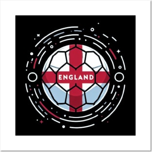 england national team Posters and Art